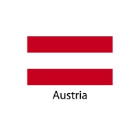 Austria Flag sticker die-cut decals