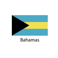 Bahamas Flag sticker die-cut decals