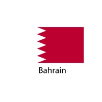 Bahrain Flag sticker die-cut decals