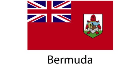 Bermuda Flag sticker die-cut decals