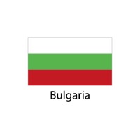 Bulgaria Flag sticker die-cut decals