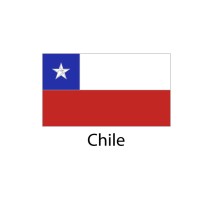 Chile Flag sticker die-cut decals