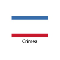 Crimea Flag sticker die-cut decals