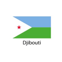Djibouti Flag sticker die-cut decals