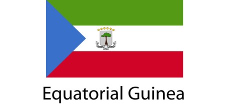 Equatorial Guinea Flag sticker die-cut decals