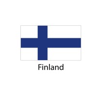 Finland Flag sticker die-cut decals