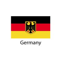 Germany Flag sticker die-cut decals