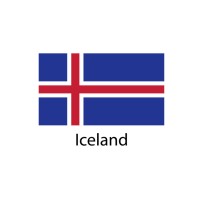 Iceland Flag sticker die-cut decals