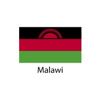 Malawi Flag sticker die-cut decals