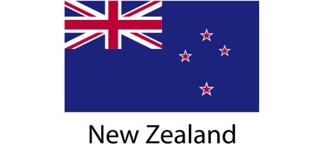 New Zealand Flag sticker die-cut decals