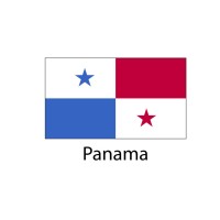 Panama Flag sticker die-cut decals
