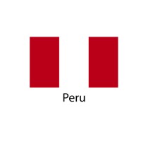 Peru Flag sticker die-cut decals