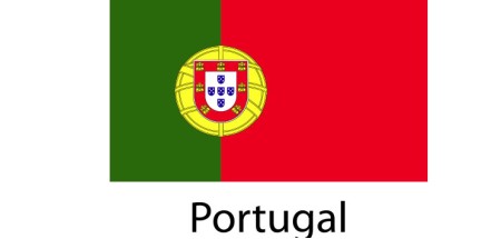 Portugal Flag sticker die-cut decals