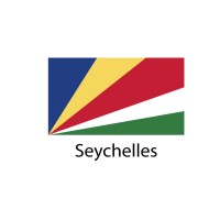 Seychelles Flag sticker die-cut decals
