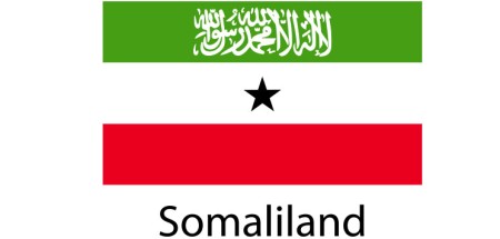 Somaliland Flag sticker die-cut decals