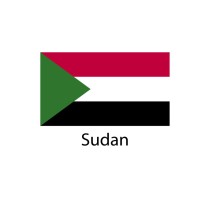 Sudan Flag sticker die-cut decals