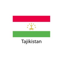 Tajikistan Flag sticker die-cut decals