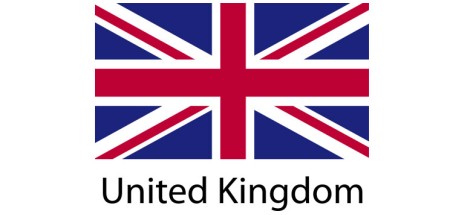 United Kingdom Flag sticker die-cut decals