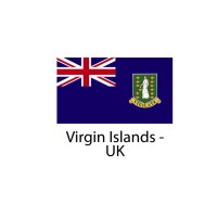 Virgin Islands UK Flag sticker die-cut decals