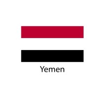 Yemen Flag sticker die-cut decals