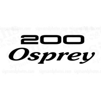 Osprey 200 Boat  Decals