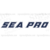 Sea Pro Boat Decals