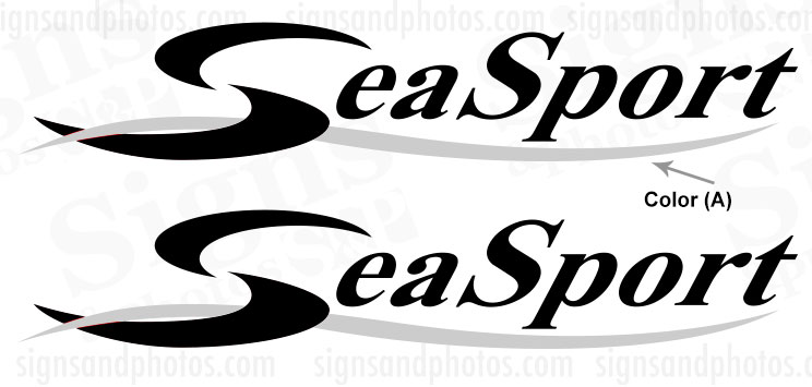 Sea Sport 21in x 4.25in