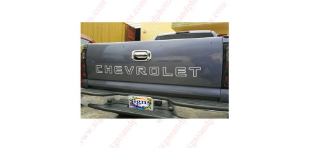 Chevrolet Tailgate Letter Decal Sticker for Trucks