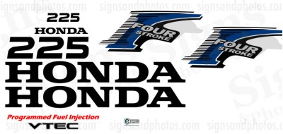 Honda 225HP  Decal Kit