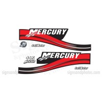 Mercury 115 Red Decal Kit
