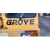 Grove Crane  Vinyl Decal Emblem Logo 27" x 5"