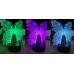 Butterfly 3D Illusion LED lamp Night Light Acrylic