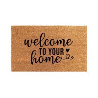 Coir and Vinyl Door Mat (Welcome to your Home)