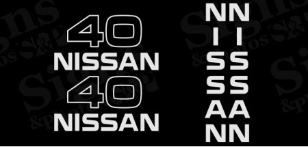 Nissan  40  Decal Kit (2005)