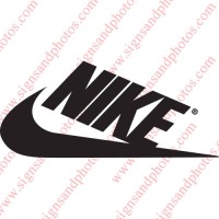 22" Nike  Decal Sticker Vinyl Check logo- Any Color!