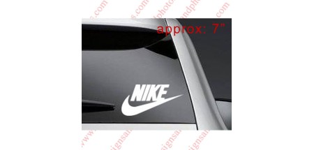 7" Nike  Decal Sticker Vinyl Check logo- Any Color!