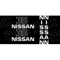 Nissan  35  Decal Kit (2005)
