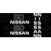 Nissan  50  Decal Kit (2005)