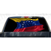 Rear Window Graphic Venezuela Flag