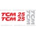 TCM 25 Decal KIT