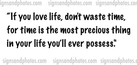 Wall Decals "If you love life"