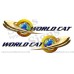 World Cat Logo Decals