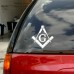 Masonic Symbol Decal 7" x 6.5"