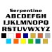Alphabet Decal Kit (Decorative Font) - Any Color!