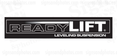 READY LIFT Decal 7.25"x1.5"